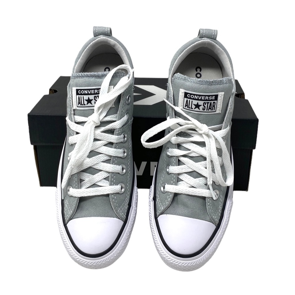 Converse Chuck Taylor Madison Low Top Skate Shoes Canvas Gray Women Size A01690F - Picture 3 of 10